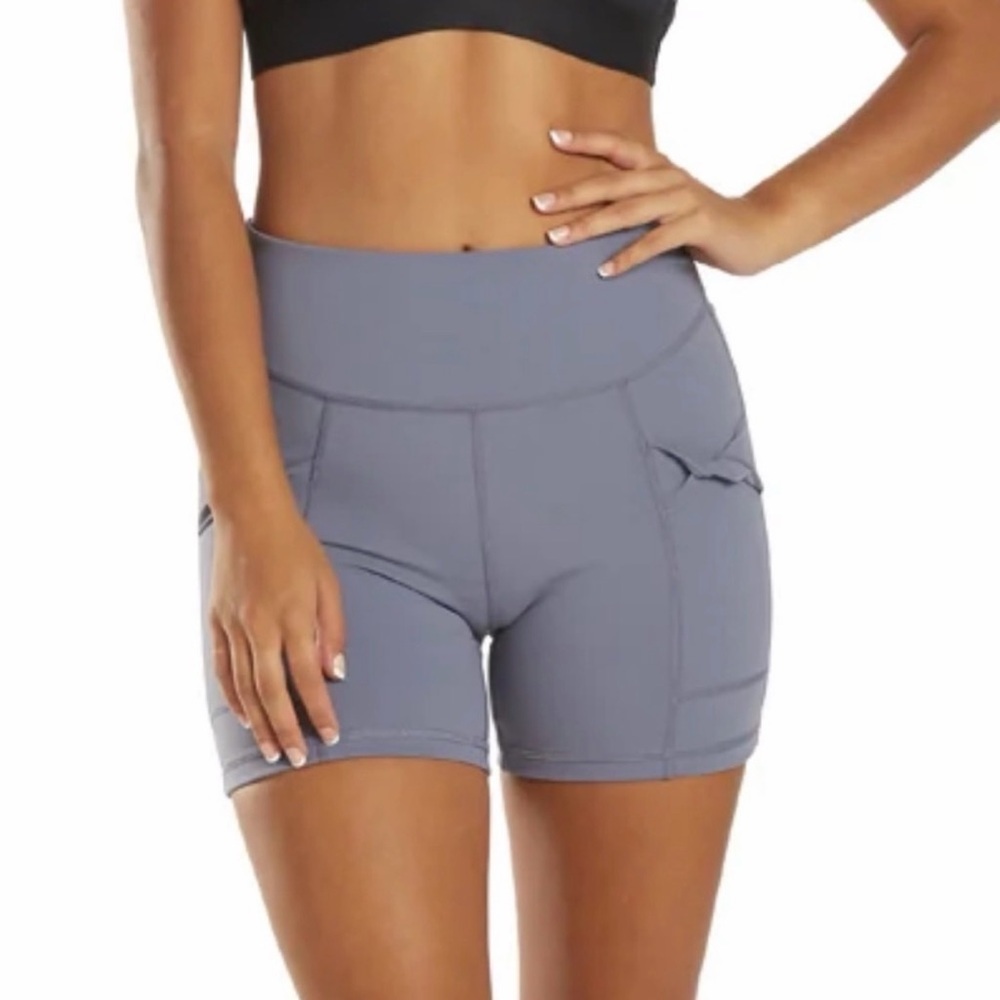 Free People Movement XS Wave Rider High-Waisted Athletic Athleisure Biker Shorts